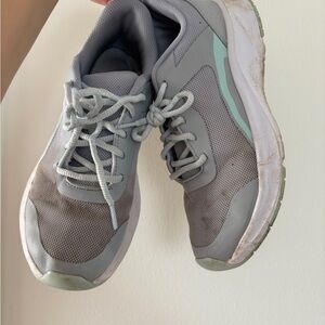 Women's Gray Athletic Shoes